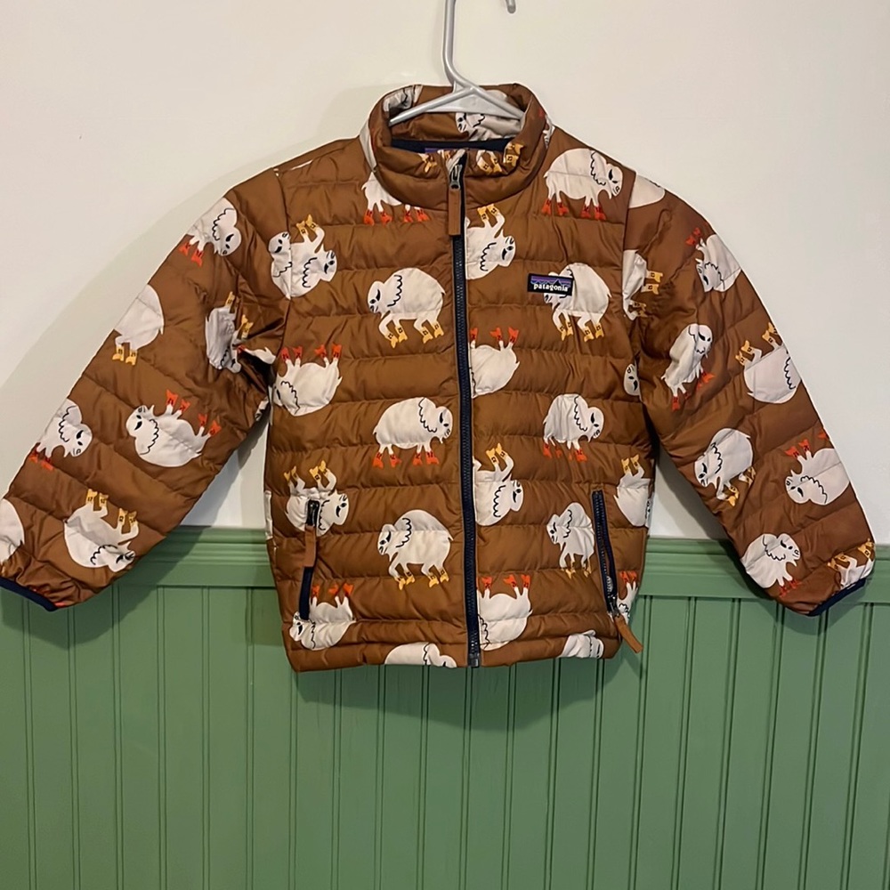 kids buffalo patagonia winter coat